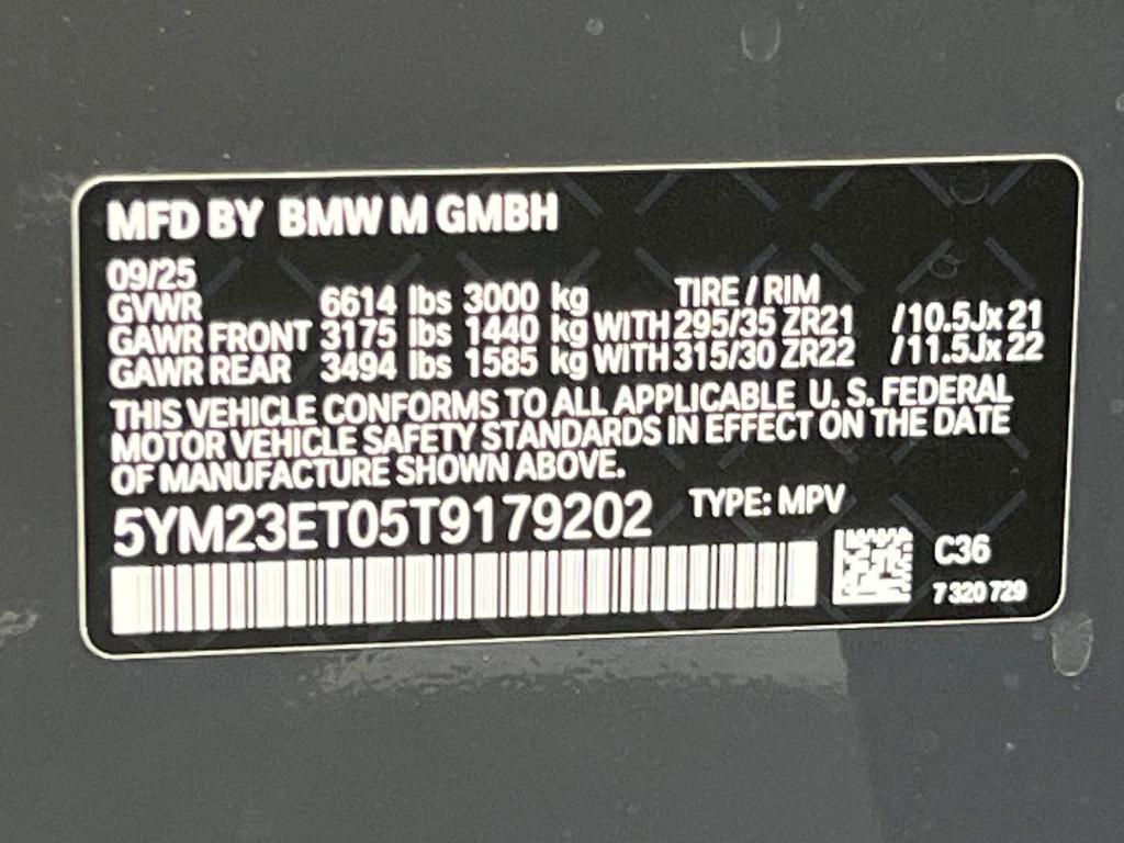 new 2026 BMW X6 M car, priced at $145,055
