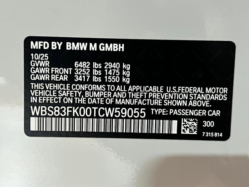 new 2026 BMW M5 car, priced at $138,630