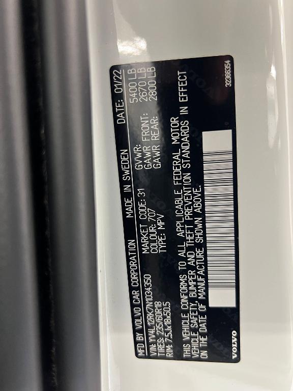 used 2022 Volvo XC60 car, priced at $29,999