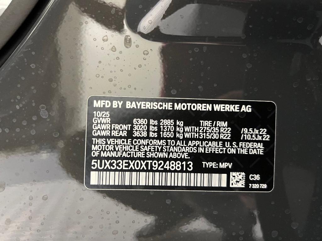 new 2026 BMW X6 car, priced at $92,950