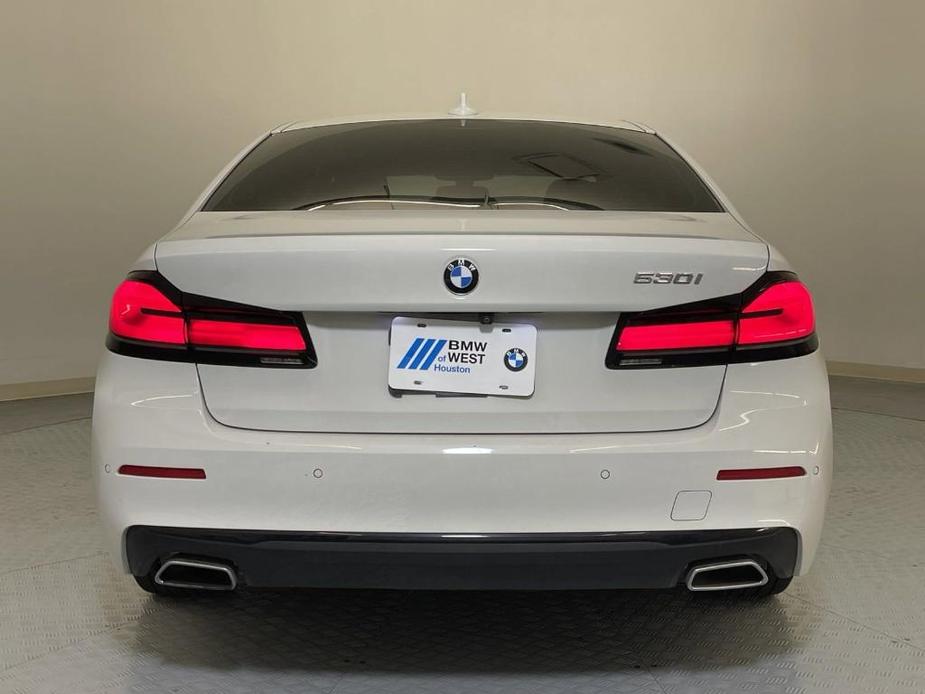 used 2022 BMW 530 car, priced at $37,499