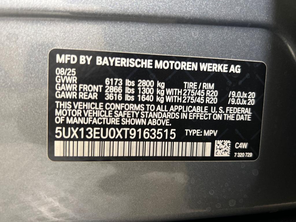 new 2026 BMW X5 car, priced at $71,700