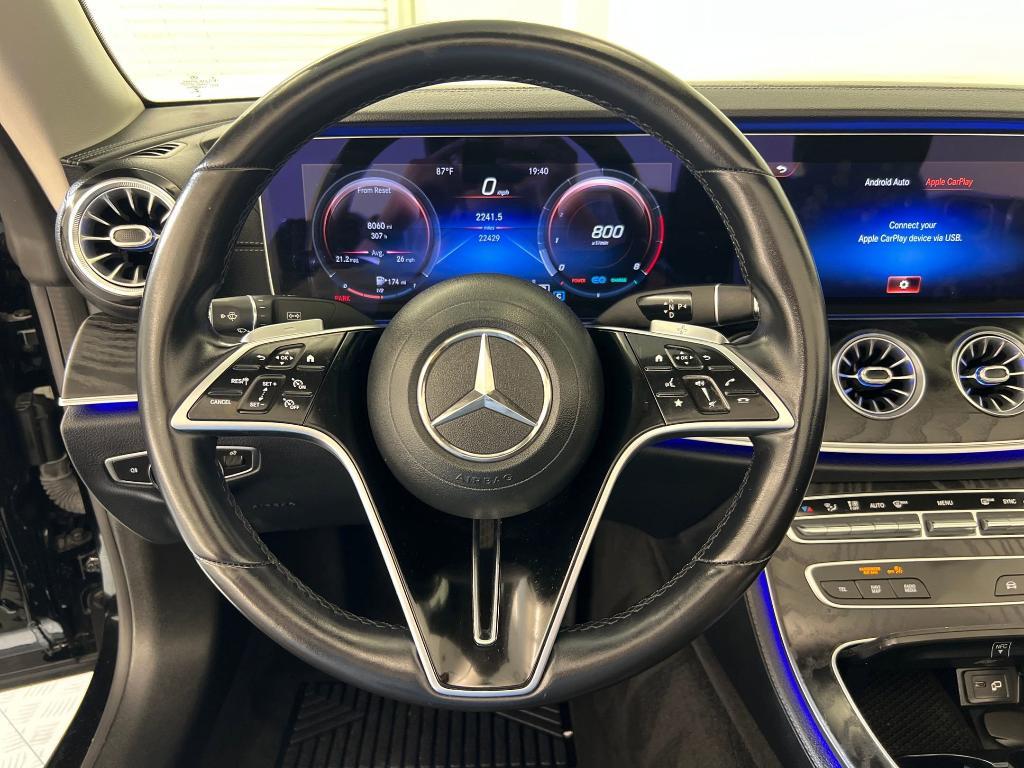 used 2021 Mercedes-Benz E-Class car, priced at $45,999