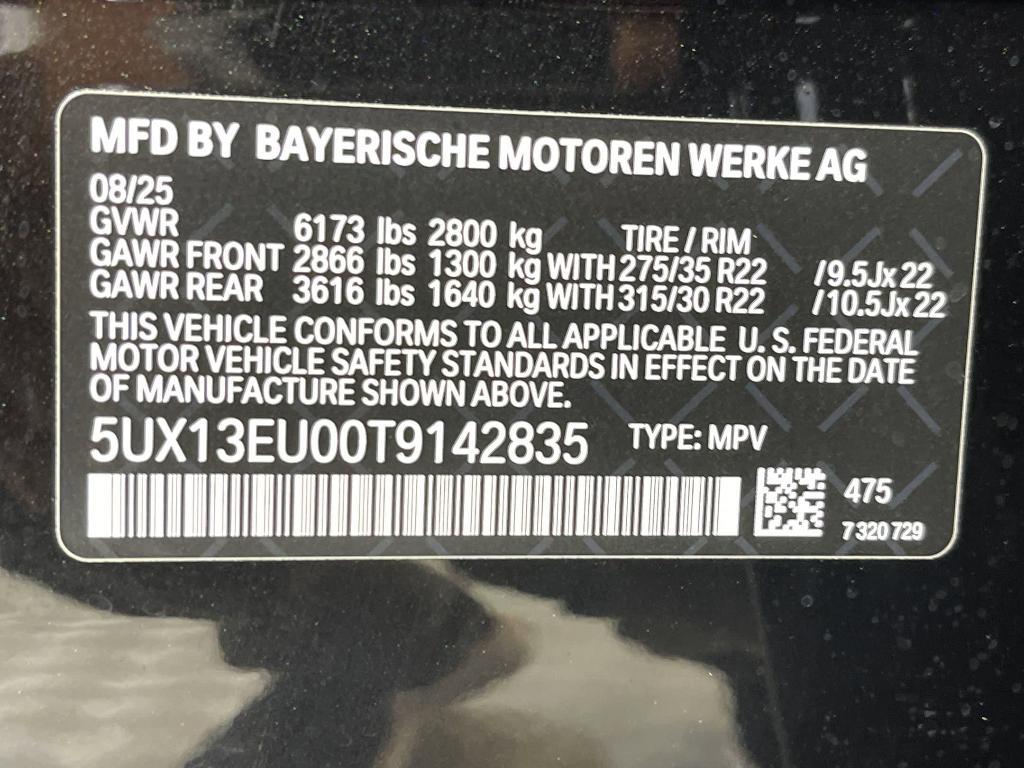 new 2026 BMW X5 car, priced at $79,250