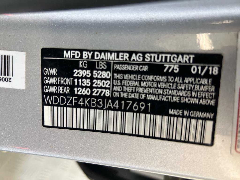 used 2018 Mercedes-Benz E-Class car, priced at $21,999