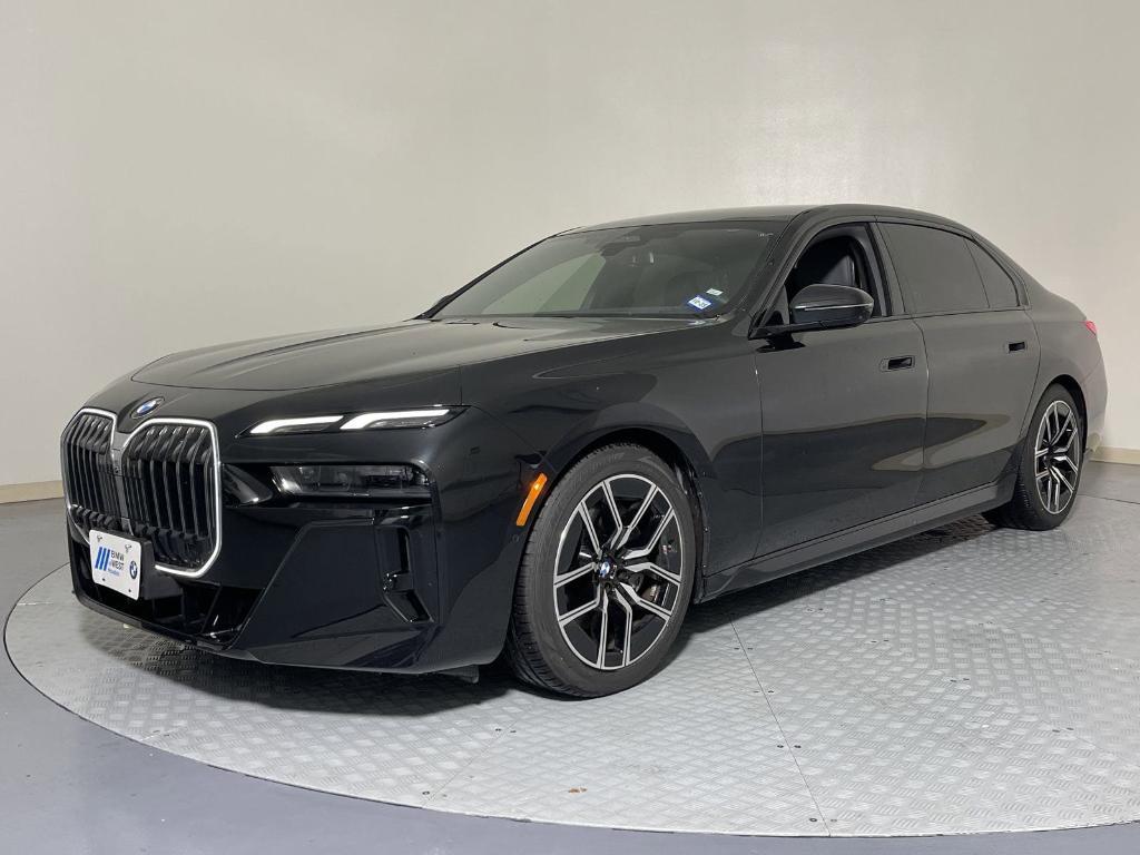 used 2024 BMW 740 car, priced at $74,997