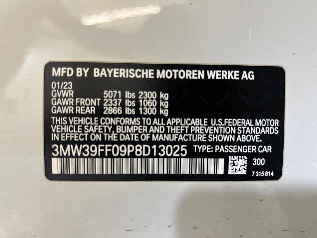 used 2023 BMW 330e car, priced at $28,998