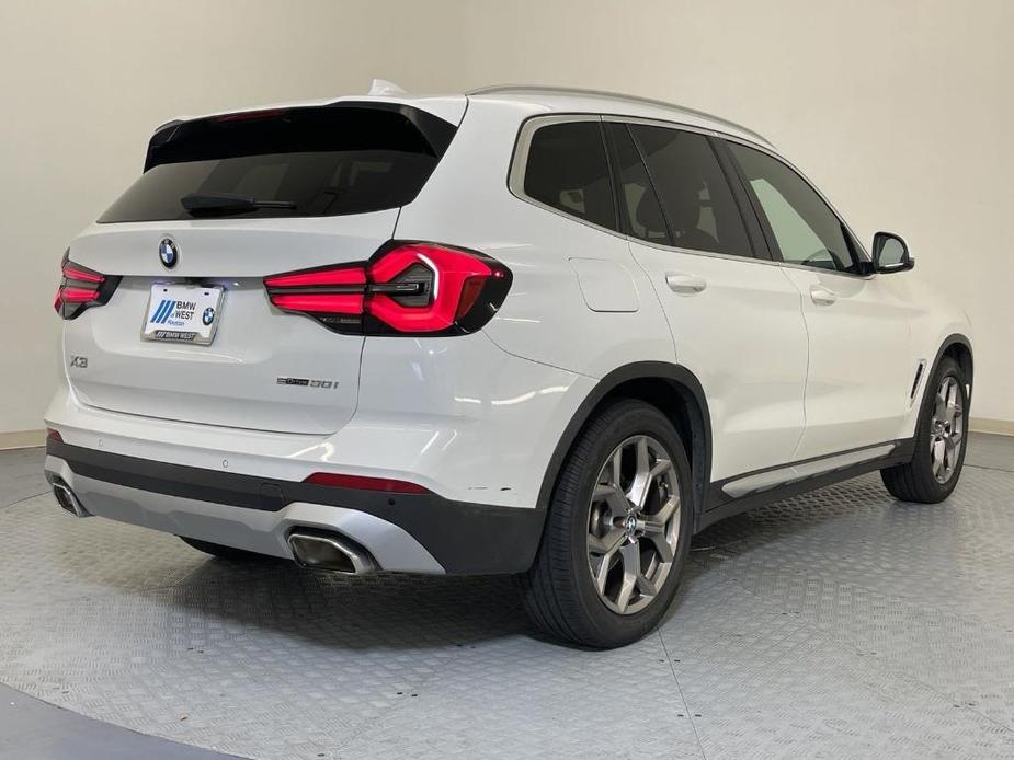 used 2022 BMW X3 car, priced at $32,498