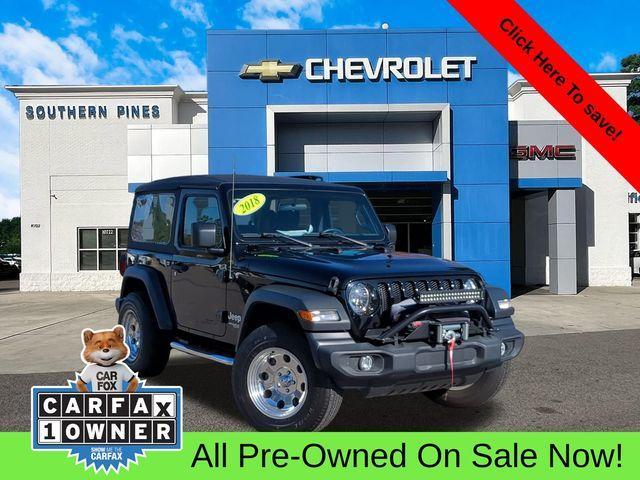 used 2018 Jeep Wrangler car, priced at $24,990