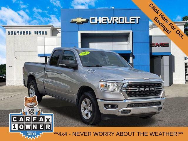 used 2022 Ram 1500 car, priced at $27,411