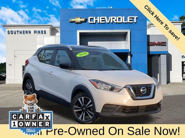 used 2020 Nissan Kicks car, priced at $17,826