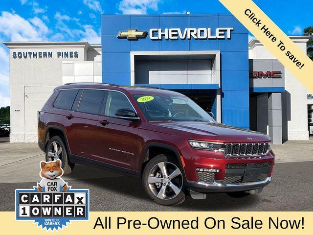 used 2021 Jeep Grand Cherokee L car, priced at $32,025