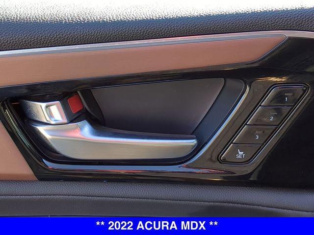 used 2022 Acura MDX car, priced at $37,391