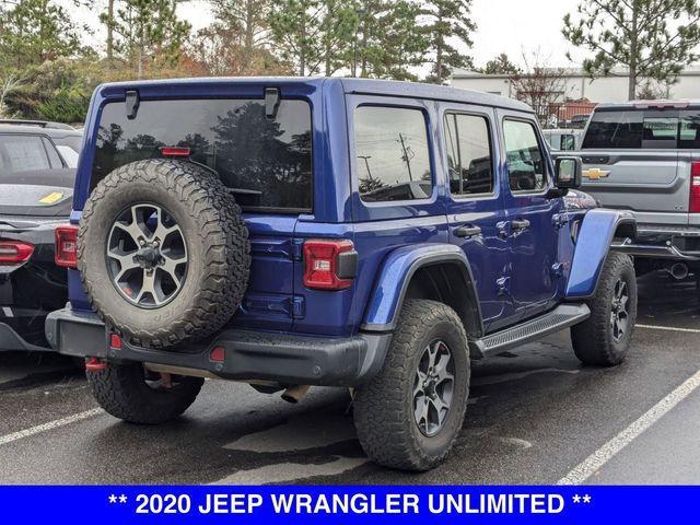 used 2020 Jeep Wrangler Unlimited car, priced at $36,624