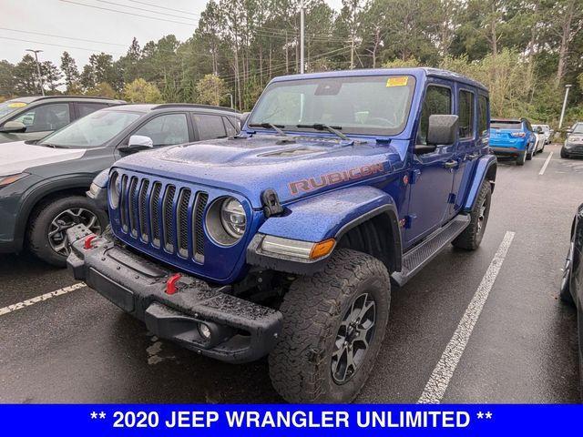 used 2020 Jeep Wrangler Unlimited car, priced at $36,624