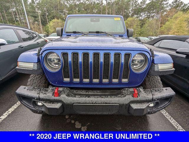 used 2020 Jeep Wrangler Unlimited car, priced at $36,624