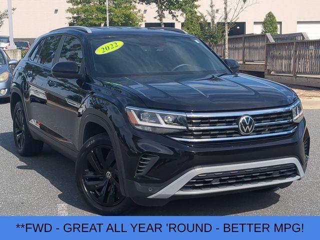 used 2022 Volkswagen Atlas Cross Sport car, priced at $23,327
