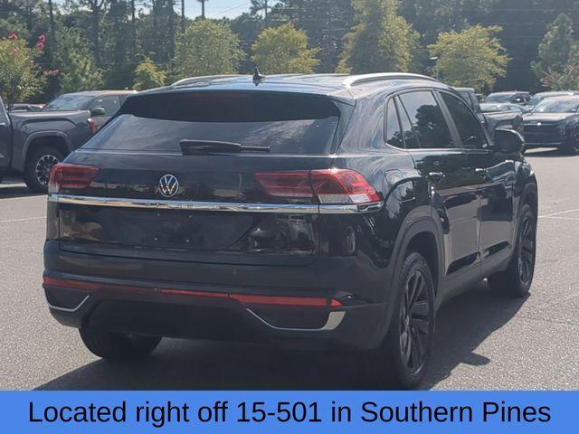 used 2022 Volkswagen Atlas Cross Sport car, priced at $23,327
