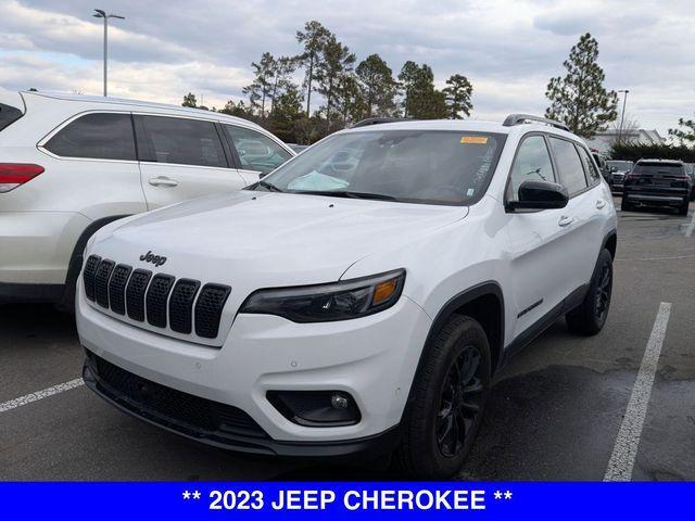 used 2023 Jeep Cherokee car, priced at $22,554