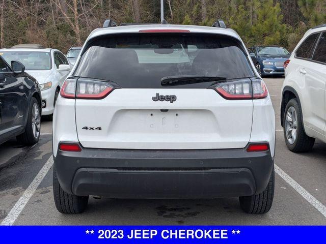 used 2023 Jeep Cherokee car, priced at $22,554