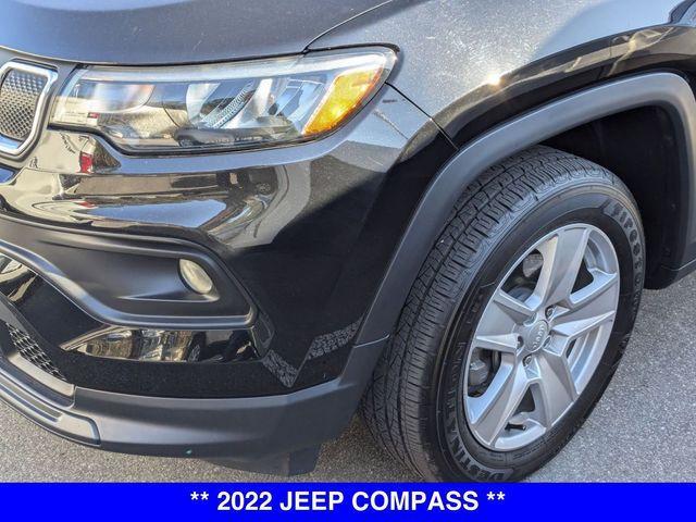 used 2022 Jeep Compass car, priced at $23,345