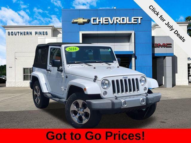 used 2016 Jeep Wrangler car, priced at $18,587