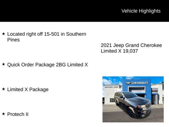 used 2021 Jeep Grand Cherokee car, priced at $30,992