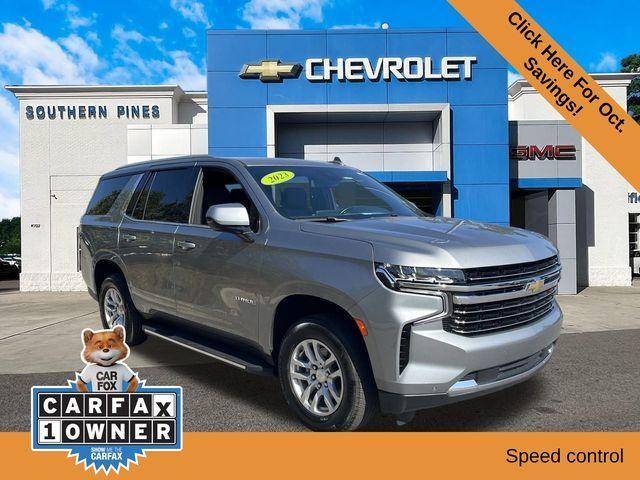 used 2023 Chevrolet Tahoe car, priced at $51,731