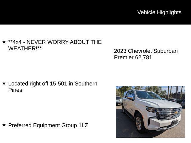 used 2023 Chevrolet Suburban car, priced at $51,312