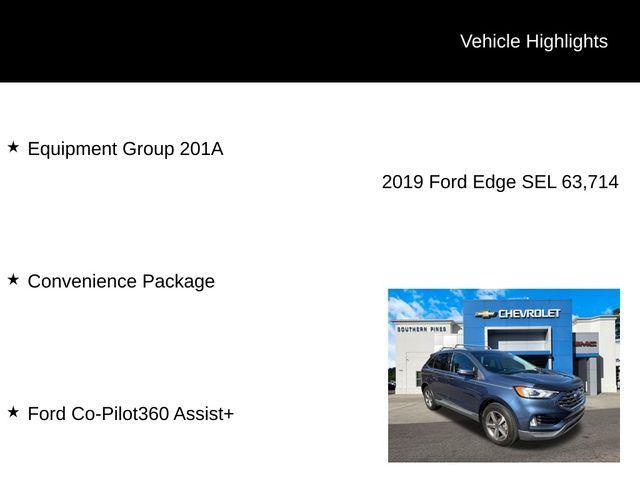 used 2019 Ford Edge car, priced at $17,684