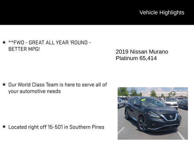 used 2019 Nissan Murano car, priced at $21,923