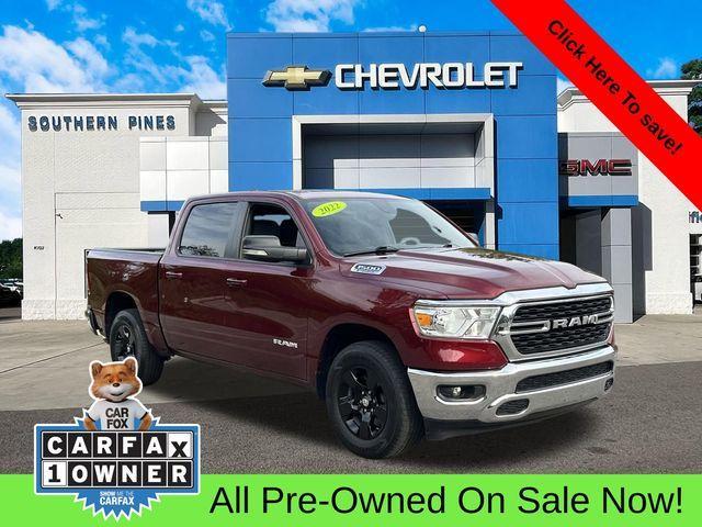 used 2022 Ram 1500 car, priced at $27,006