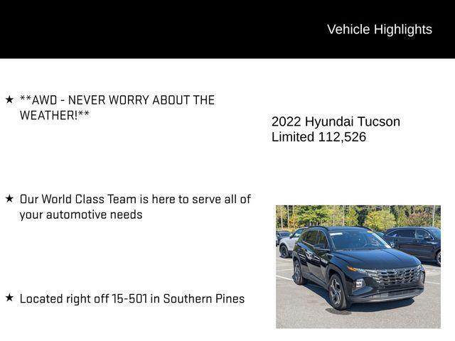 used 2022 Hyundai Tucson car, priced at $23,673
