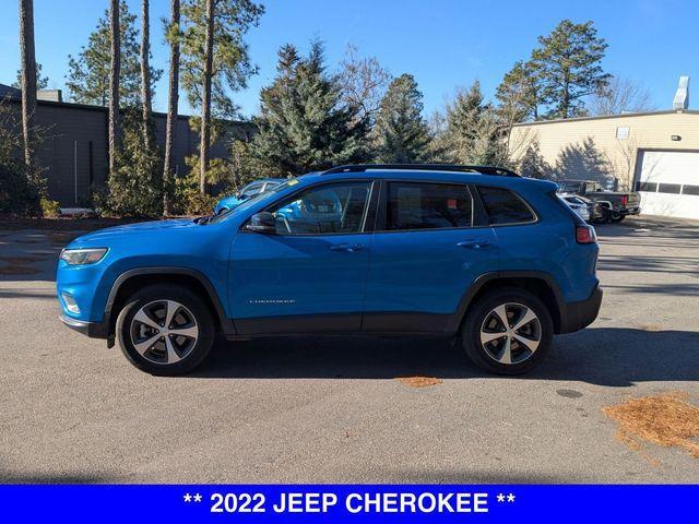 used 2022 Jeep Cherokee car, priced at $23,750