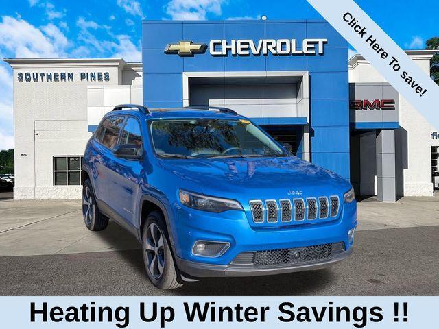 used 2022 Jeep Cherokee car, priced at $23,750