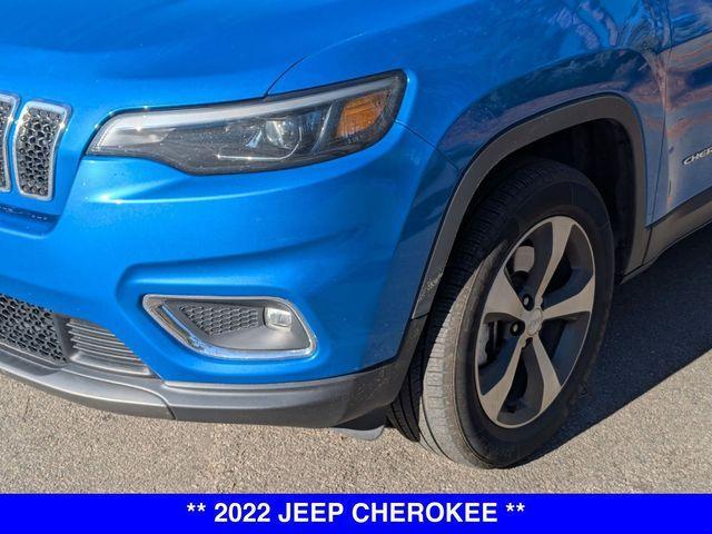 used 2022 Jeep Cherokee car, priced at $23,750