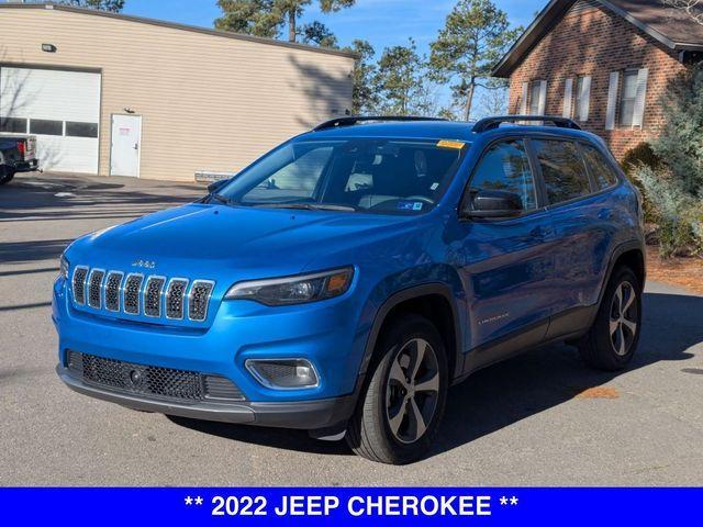 used 2022 Jeep Cherokee car, priced at $23,750