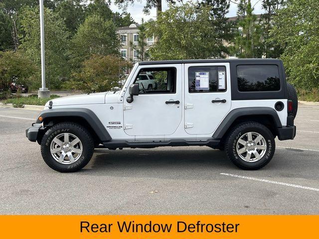 used 2017 Jeep Wrangler Unlimited car, priced at $16,550