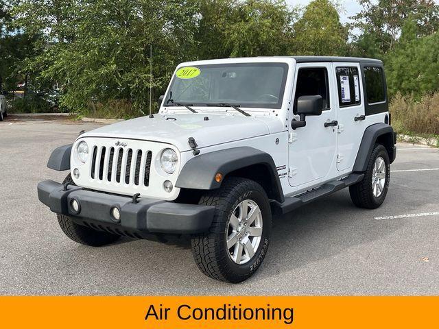 used 2017 Jeep Wrangler Unlimited car, priced at $16,550