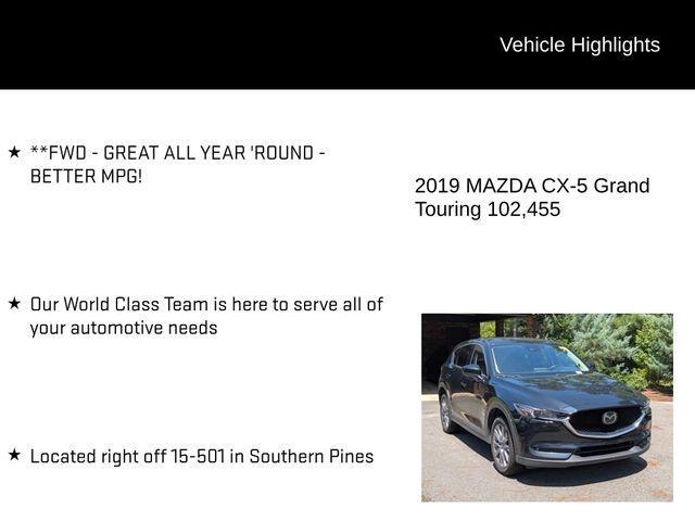 used 2019 Mazda CX-5 car, priced at $17,818