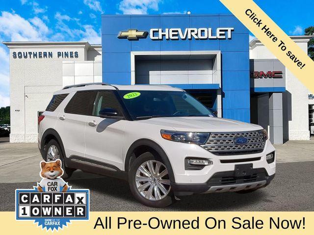 used 2022 Ford Explorer car, priced at $27,433