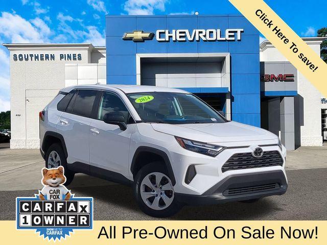 used 2024 Toyota RAV4 car, priced at $28,115