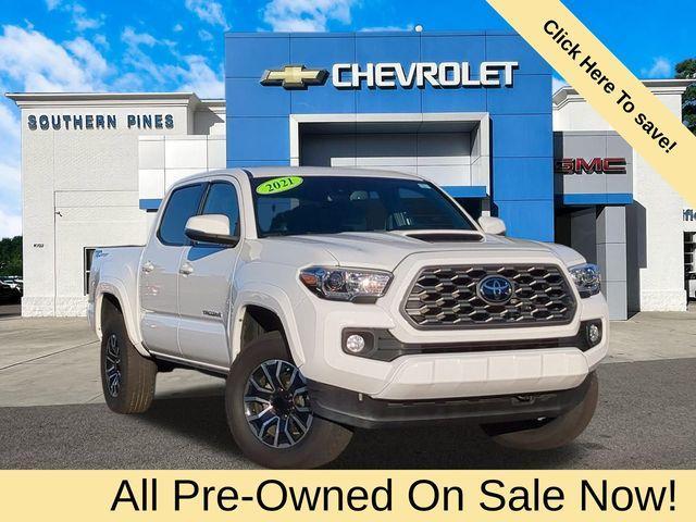 used 2021 Toyota Tacoma car, priced at $34,604