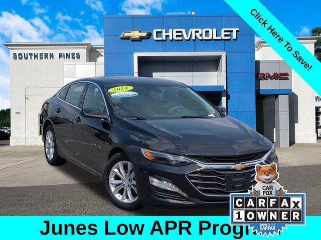 used 2024 Chevrolet Malibu car, priced at $18,616