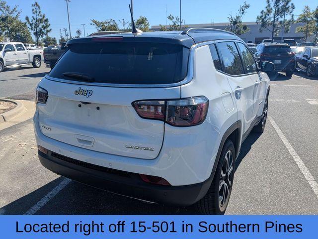 used 2023 Jeep Compass car, priced at $22,120