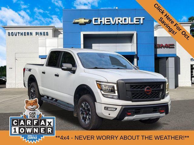 used 2023 Nissan Titan car, priced at $38,133