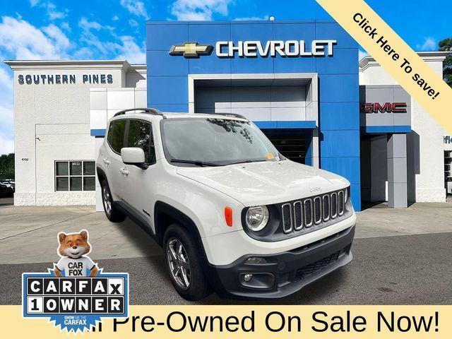 used 2018 Jeep Renegade car, priced at $12,638