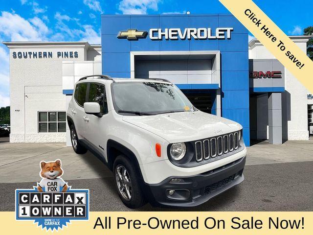 used 2018 Jeep Renegade car, priced at $12,638