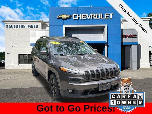 used 2018 Jeep Cherokee car, priced at $15,113