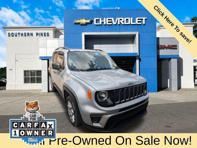 used 2020 Jeep Renegade car, priced at $15,822